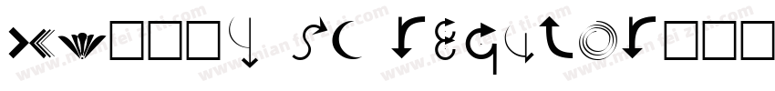 XW975Y SC Regular字体转换